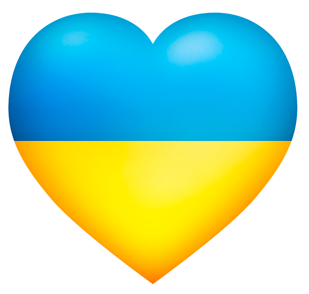 Жовто Блакитне сердечко (00800279)